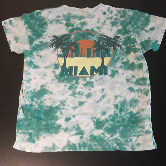Urban Trends Miami Tye Dye T-shirt - Picture 4 of 4